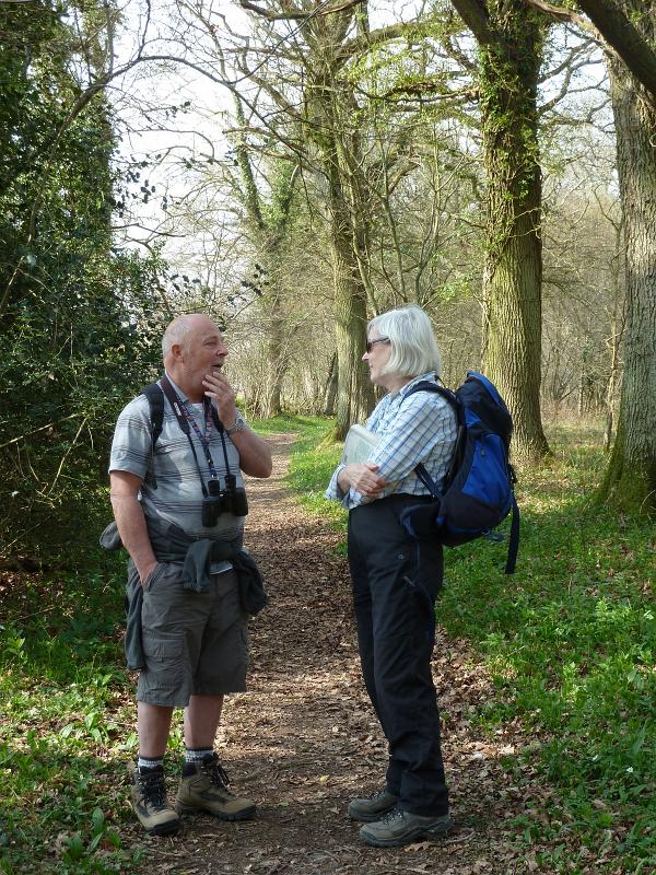 P1050235.JPG - Conversation in Garston Wood